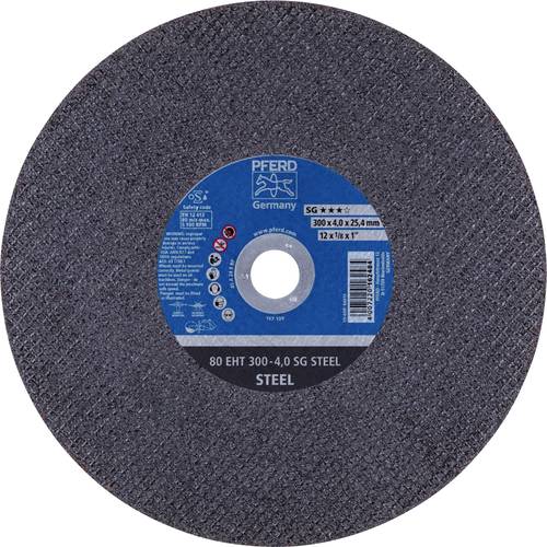 PFERD 80 EHT 300-4,0 SG STEEL/25,4 61329325 Trennscheibe gerade 300mm 20 St. Gusseisen, Stahl PFERD 80 EHT 300-4,0 SG STEEL/25,4 61329325 Trennscheibe gerade 300mm 20 St. Gusseisen, Stahl von PFERD