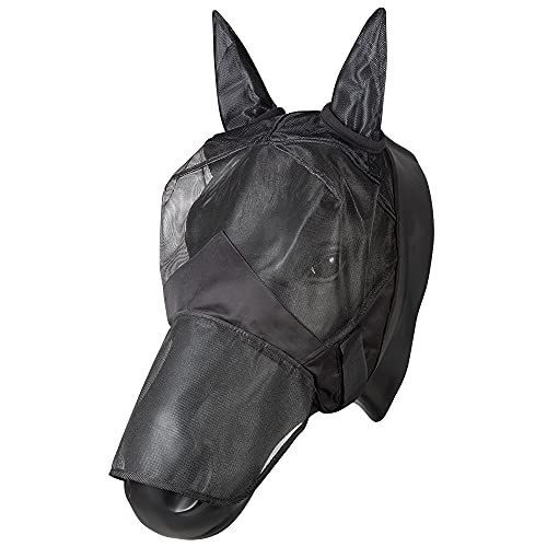 Gesichtsmaske - Reiten, schwarz Cob von PFIFF