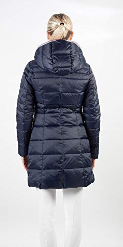 PFIFF 102251 Wintermantel 'Moraya', blau-pink XS von PFIFF