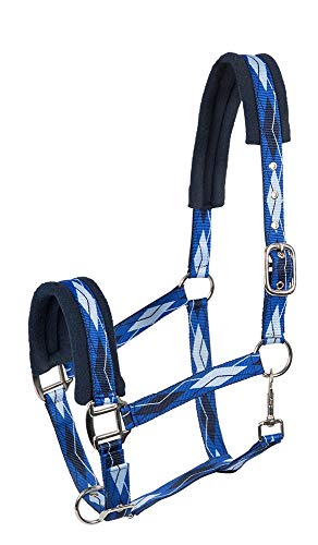 PFIFF 102328 Kunststoffhalfter ´Tivoli´, blau Cob von PFIFF