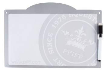 PFIFF 102453 Memoboard, magnetisch, grau von PFIFF