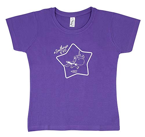 PFIFF 102459 Kinder-T-Shirt "Soulhorse", lila 140/152 PFIFF 102459 Kinder-T-Shirt "Soulhorse", lila 140/152 von PFIFF