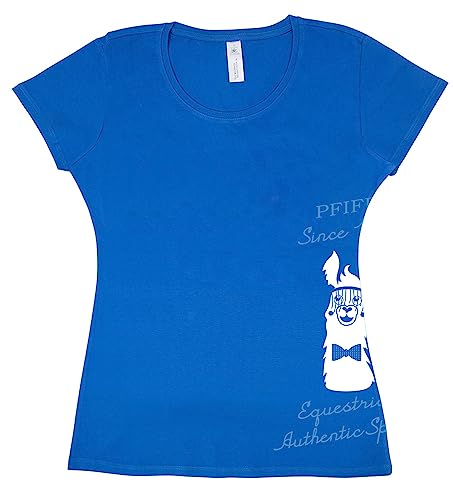 PFIFF 102515 T-Shirt 'Lama', blau S von PFIFF