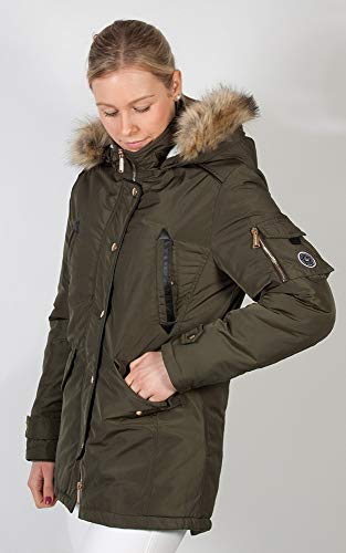 PFIFF 102560 Damen Jacke / Parka 'Kathelyn', grün XS von PFIFF