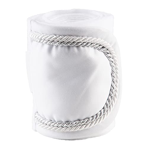 PFIFF 102912 Bandagen Dyat, Fleecebandage Klettverschluss, 4er Set, 300cm x 13cm Weiß von PFIFF