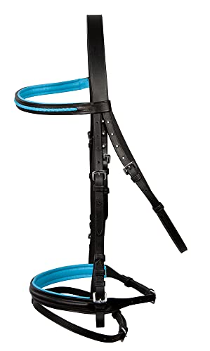 PFIFF Basicline Trensenzaum, schwarz-hellblau Full PFIFF Basicline Trensenzaum, schwarz-hellblau Full von PFIFF
