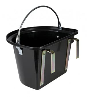 PFIFF Futter- und Transporterkrippe mit Haken, schwarz PFIFF Futter- und Transporterkrippe mit Haken, schwarz von PFIFF