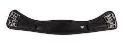 PFIFF Platin, Lederkurzgurt Dudley, schwarz 75cm von PFIFF