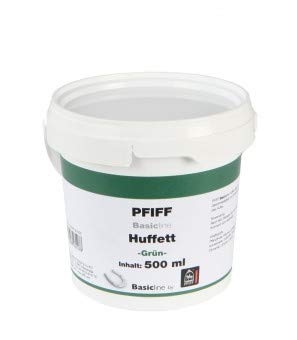 Pfiff Basicline Huffett, Pferde Hufpflege, Lorbeerextrakt, Wachse, grün, 10000 g von PFIFF
