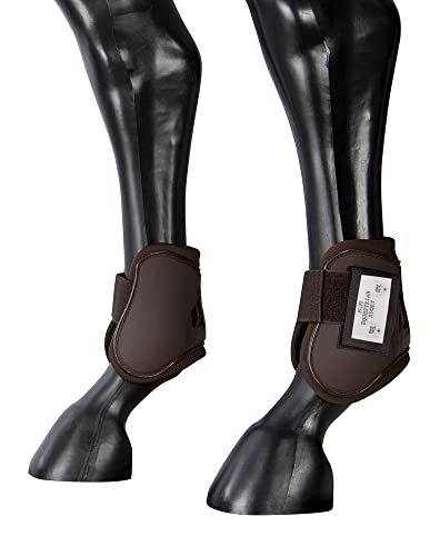 Pfiff Streichkappen mit fester Schale und weichem Soft-Innenfutter, in schwarz oder braun, Größe Full/Warmblut von PFIFF