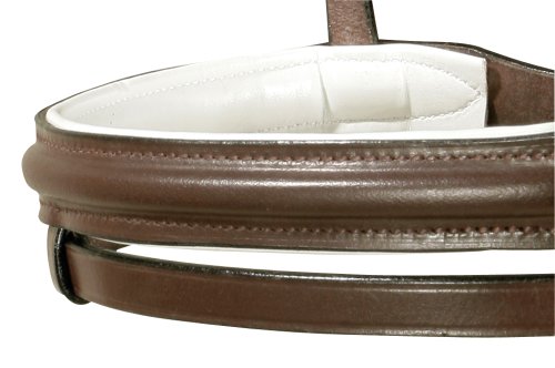 Trense Metallsteinchenstirnb., braun-weiß Pony von PFIFF
