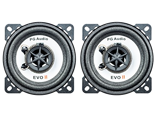 PG Audio EVO II 10.2, 10 cm 2 Wege Coax Auto Lautsprecher Armaturenbrett von PG Audio