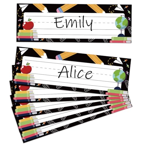 PH PandaHall 40 Stück Namensschilder Namensschilder Papier Namensetiketten Selbstklebende Namensschilder Beschreibbare Namensaufkleber Für Zuhause Klassenzimmer Schulbedarf 23x7.6cm PH PandaHall 40 Stück Namensschilder Namensschilder Papier Namensetiketten Selbstklebende Namensschilder Beschreibbare Namensaufkleber Für Zuhause Klassenzimmer Schulbedarf 23x7.6cm von PH PandaHall