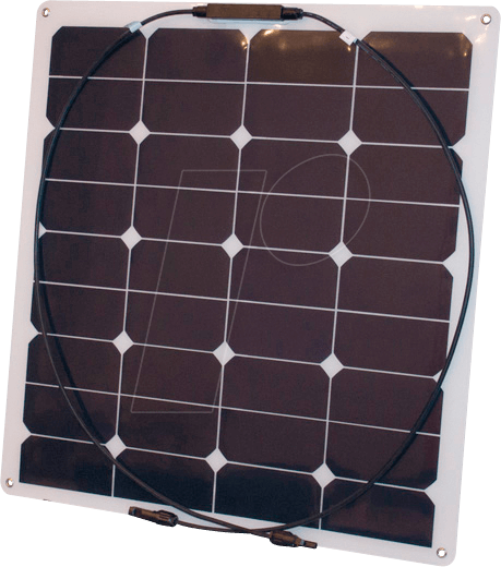PHAE SF 60 - Solarpanel Semi Flex 60, 32 Zellen, 12 V, 3,09 A, 60 W von PHAESUN
