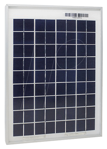 PHAE SP 10 - Solarpanel Sun Plus 10, 36 Zellen, 12 V, 10 W von PHAESUN
