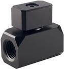 PHANTEKS Ball Valve G1/4  Kugelhahn - Messing, schwarz (PH-BVA_BK_G1/4) von PHANTEKS