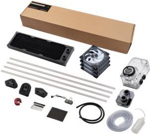 PHANTEKS Glacier EZ-Fit 360 D30-KIT, Wasserkühlungsset - schwarz (PH-GEF_KIT360-D30_DBK) von PHANTEKS