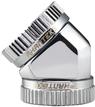 PHANTEKS Glacier Hard-Tube Adapter 2x 16mm 45 Grad - chrome (PH-A45_CR_16) von PHANTEKS