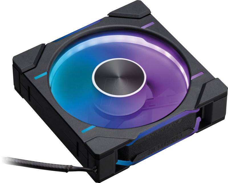 PHT F120D30RBK01 - PHANTEKS D30, Reverse Airflow D-RGB, 120mm, schwarz von PHANTEKS