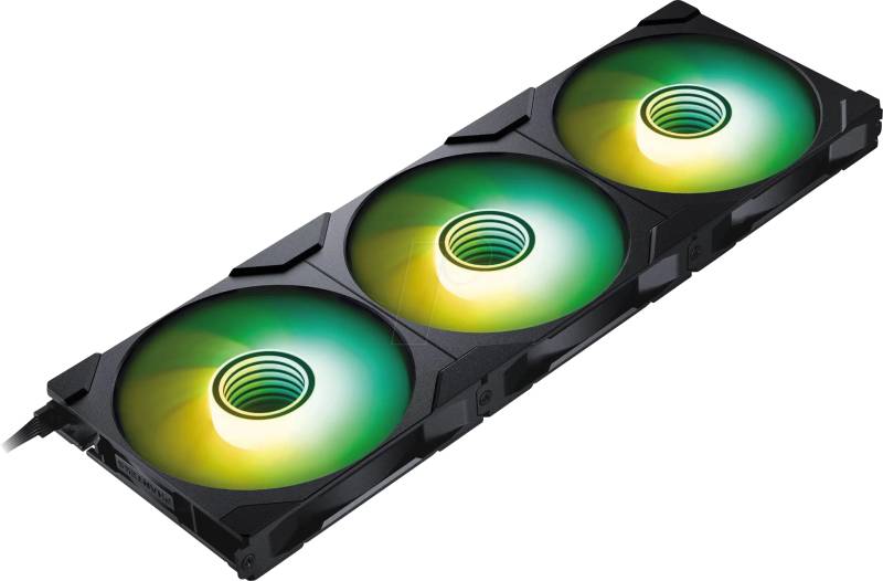 PHT F140M25RBK3P - PHANTEKS M25 Gen2 D-RGB Lüfter, Reverse, 140mm, schwarz, 3P von PHANTEKS