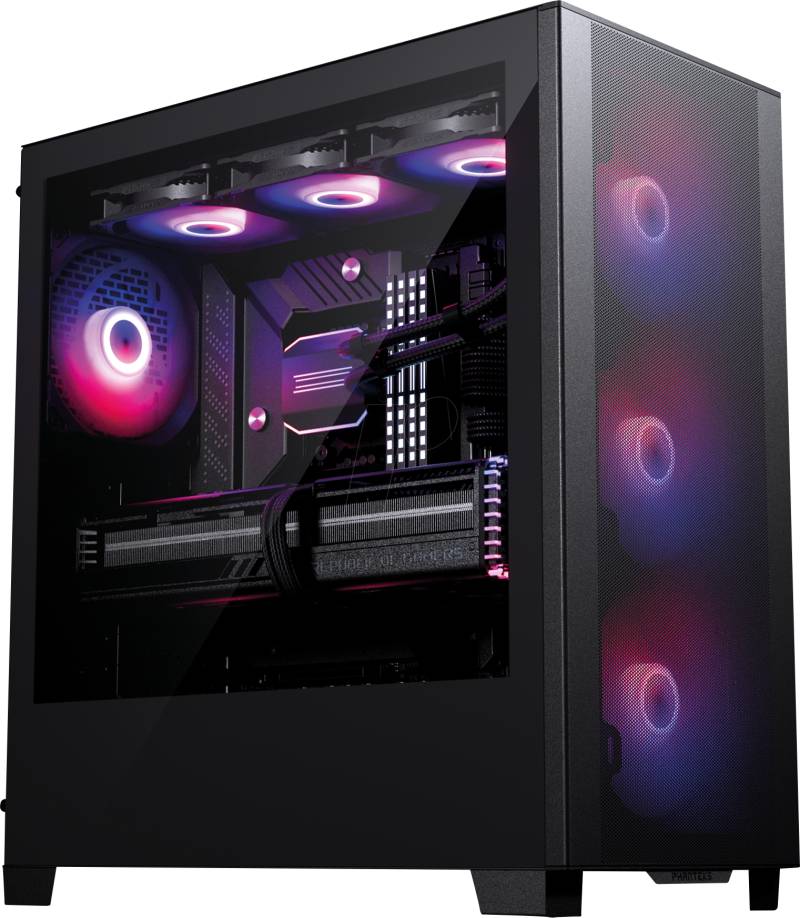 PHT XT523P1-DBK - PHANTEKS XT Pro Ultra Tempered Glass Windows, schwarz von PHANTEKS