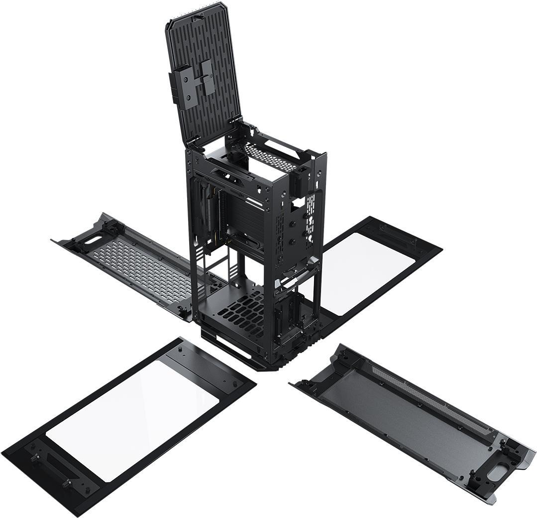 Phanteks PH-ES217E_AG02 Computer-Gehäuse Small Form Factor (SFF) Grau (PH-ES217E_AG02) von PHANTEKS