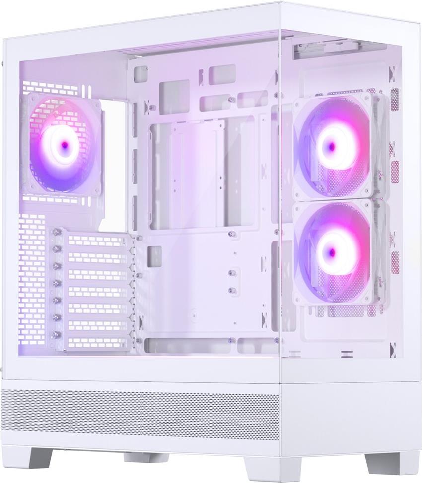 Phanteks XT View Tempered Glass Windows, D-RGB - weiß (PH-XT523V1_DWT01) von PHANTEKS