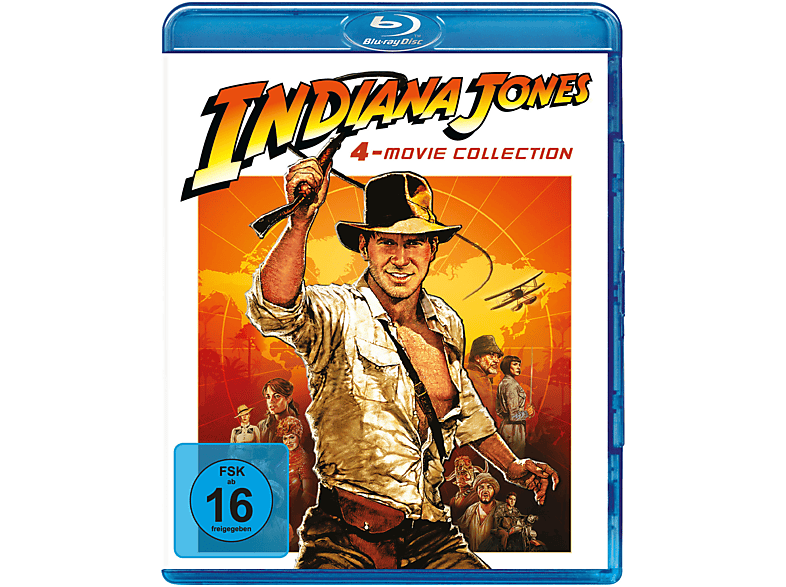Indiana Jones 1-4 Blu-ray Indiana Jones 1-4 Blu-ray von PHE