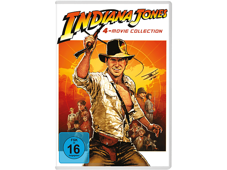 Indiana Jones 1-4 DVD von PHE
