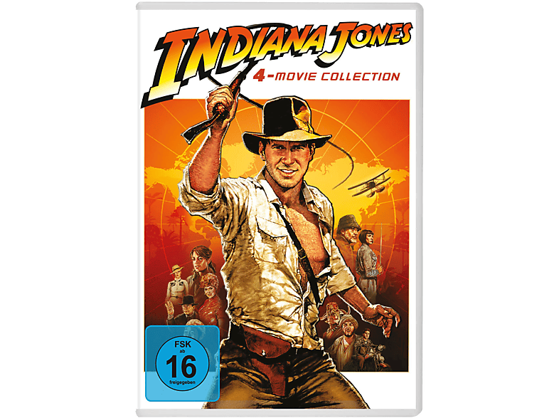 Indiana Jones 1-4 DVD Indiana Jones 1-4 DVD von PHE