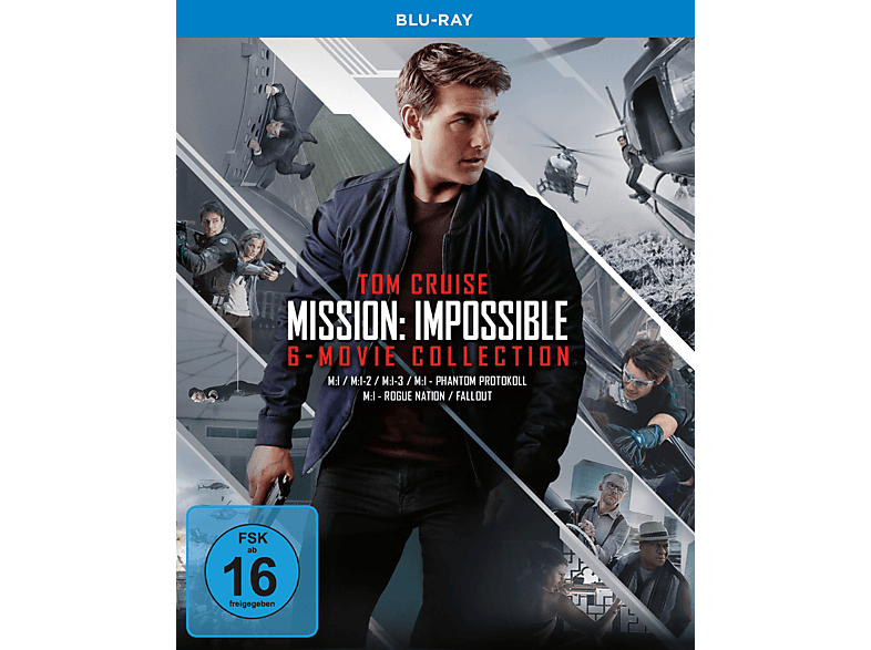 Mission: Impossible-6-Movie Collection Blu-ray Mission: Impossible-6-Movie Collection Blu-ray von PHE