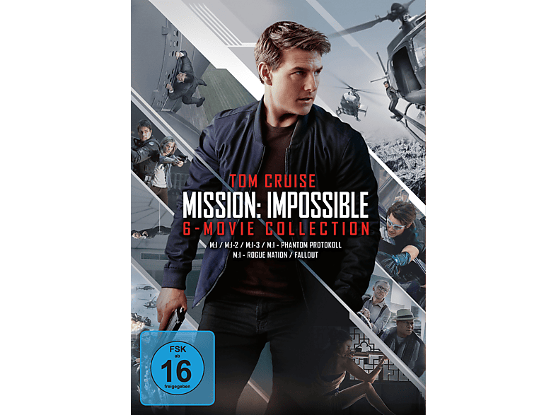 Mission: Impossible-6-Movie Collection DVD von PHE