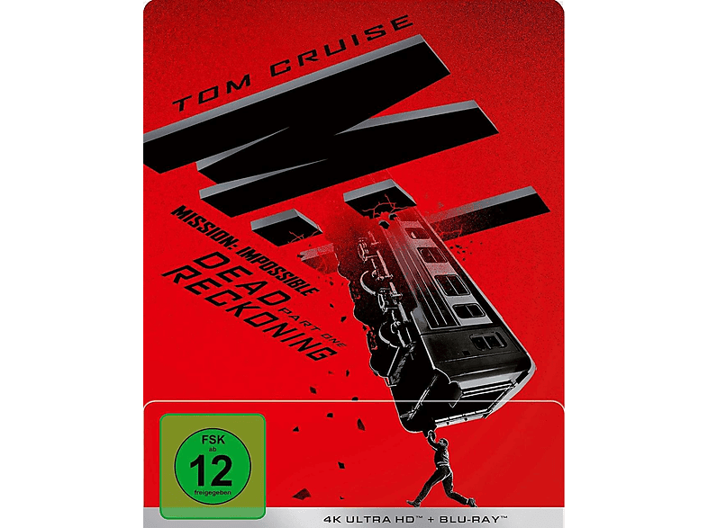 Mission: Impossible 7 - Dead Reckoning Teil Eins SteelBook® 4K Ultra HD Blu-ray + von PHE