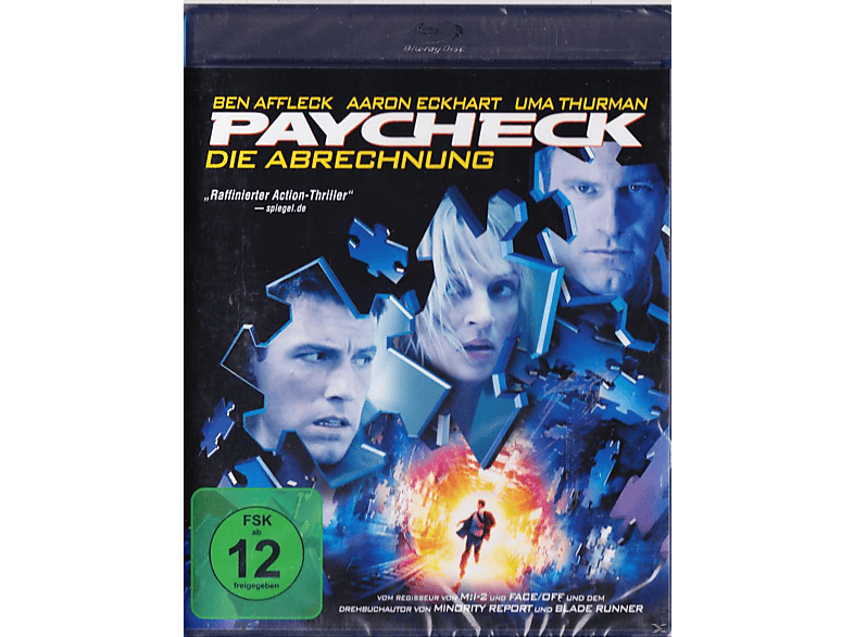 Paycheck - Die Abrechnung Blu-ray Paycheck - Die Abrechnung Blu-ray von PHE