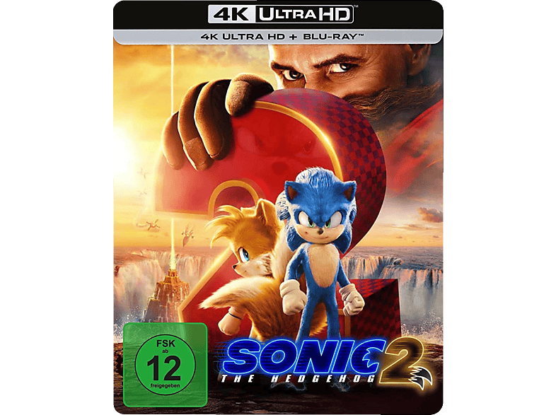 Sonic the Hedgehog 2 SteelBook® 4K Ultra HD Blu-ray + von PHE