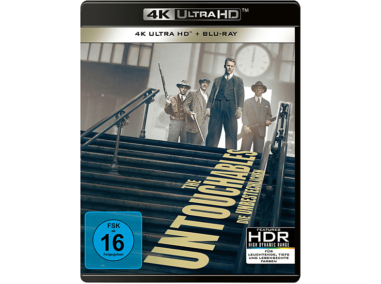 THE UNTOUCHABLES - DIE UNBESTECHLICHEN 4K Ultra HD Blu-ray + von PHE