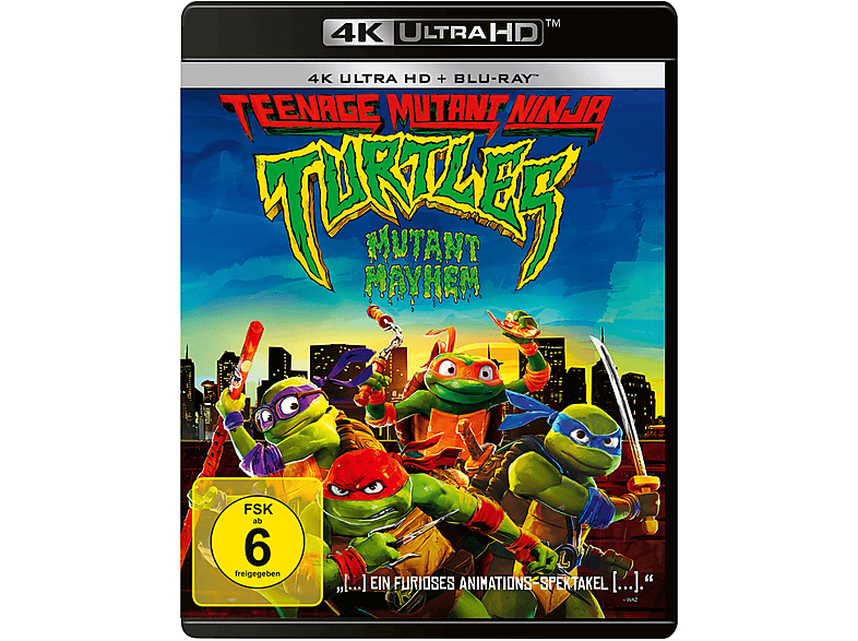 Teenage Mutant Ninja Turtles: Mayhem 4K Ultra HD Blu-ray + von PHE