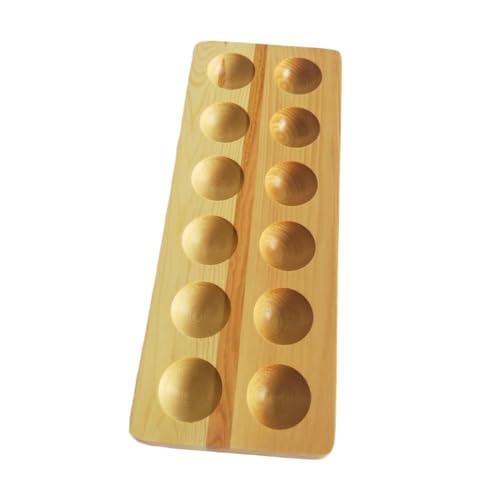 PHENOFICE 1 Stück 12 Aufbewahrungsbehälter für Eier Eierablagen im Kühlschrank Eierschale kühlschrank eierhalter egg holder for refrigerator Eierhalter aus Holz Eierablage Holz Bambus von PHENOFICE