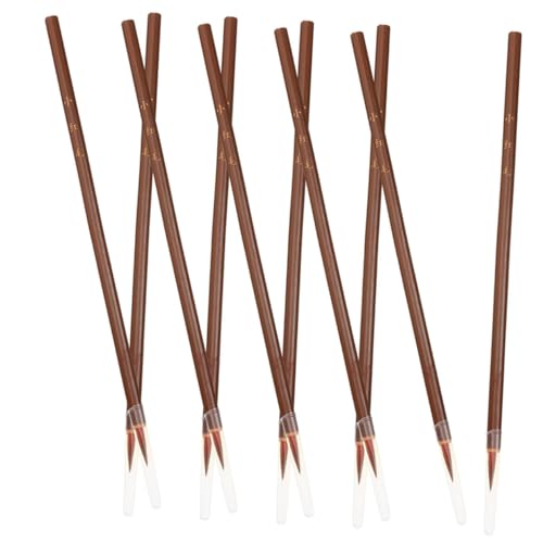 PHENOFICE 10 Stück Flyhead Stift, Traditioneller Kalligraphie Pinsel, Chinesischer Tintenpinsel, Schreibpinsel, Chinesischer Professioneller Kalligraphie Pinsel, Tintenmalbedarf, PHENOFICE 10 Stück Flyhead Stift, Traditioneller Kalligraphie Pinsel, Chinesischer Tintenpinsel, Schreibpinsel, Chinesischer Professioneller Kalligraphie Pinsel, Tintenmalbedarf, von PHENOFICE