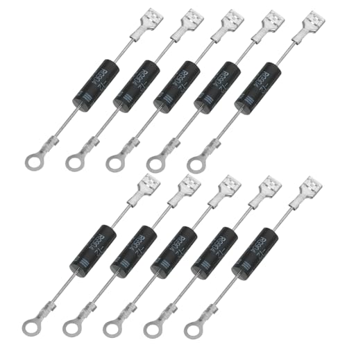 PHENOFICE 10er-pack Hochspannungsdioden Für Mikrowellenherde – Universelle Ersatzteile Zur Diodenreparatur – Hochtemperaturbeständige Dioden PHENOFICE 10er-pack Hochspannungsdioden Für Mikrowellenherde – Universelle Ersatzteile Zur Diodenreparatur – Hochtemperaturbeständige Dioden von PHENOFICE