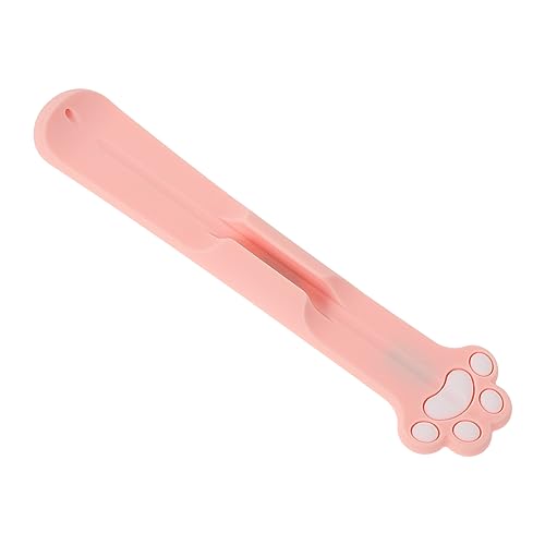 PHENOFICE 1stk Stiftschlitz Stylus Federmäppchen Touch-Stift-steckplatz Stylus-stifthalter Stift-schutzhülle Touch-Pen-Halter Stifthalter Für Den Schreibtisch Stylus-stiftetui Rosa Kieselgel von PHENOFICE