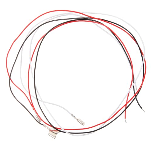 PHENOFICE 3 Teiliges Phonokabel, Phonographendraht, Phonographen Datenleitungen, Headshell Kabel, Plattenspielerkabel, Phonographen Plattenspieler Stereokabel, Plattenspielerkabel, von PHENOFICE