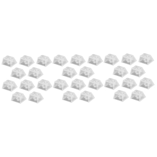 PHENOFICE 30 STK Transparente Tastenkappe Mechanische Tastenkappen Herrliche Tastenkappen Transparente Tastatur Tastaturkappen Leere Tastenkappen Durch Tastenkappen Leuchten Schlüssel Abs von PHENOFICE