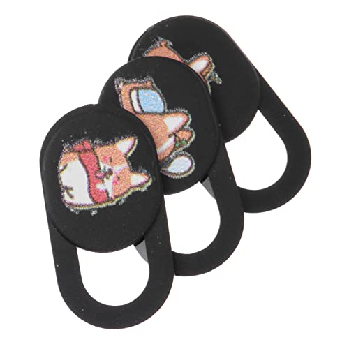 PHENOFICE 3st Kameraabdeckung Webcam-abdeckungen Objektivabdeckung Augen-Webcam-abdeckungsschieber Telefonkamera Laptop-Kamera-abdeckfolie Laptop Kamera Abdeckung Rutsche Hund Black Abs PHENOFICE 3st Kameraabdeckung Webcam-abdeckungen Objektivabdeckung Augen-Webcam-abdeckungsschieber Telefonkamera Laptop-Kamera-abdeckfolie Laptop Kamera Abdeckung Rutsche Hund Black Abs von PHENOFICE