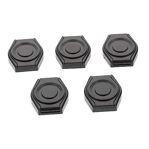 PHENOFICE 5St Sichtschutz schutzhelm Safety Helmet Webcam Schutz Telefonkamera Tablet-Kameraabdeckung schieblehre kreative Webcam-Abdeckungen professionelle Webcam-Abdeckungen Plastik Black von PHENOFICE