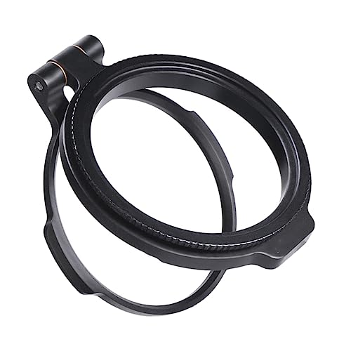 PHENOFICE Filter-Flip-Halter Kamerafilter Adapterring für schnelles Objektiv kamerazubehör Camera Accessories Kamera Zubehör Clip-Ständer für Filterhalterung Aluminiumlegierung Black von PHENOFICE