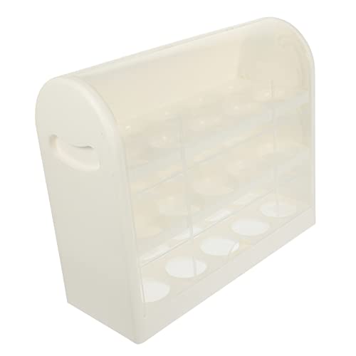 PHENOFICE Für Eier Schubladen-organizer-behälter Kühlschrank-organizer Mit Deckel Eierbehälter Für Mit Deckel Freistehender Eierhalter Ei-setz-tablett Pp von PHENOFICE