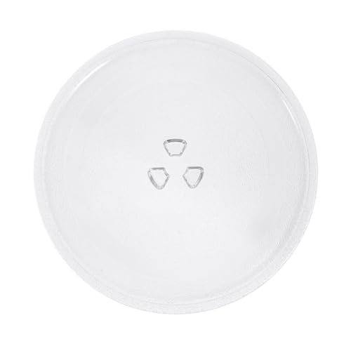 PHENOFICE Mikrowellen-Plattenspieler Backofen Drehteller Mikrowellentablett Mikrowelle Drehplatte mikrowelle teller microwelle teller turntables Mikrowellen-Plattenteller aus Glas Ofenplatte von PHENOFICE