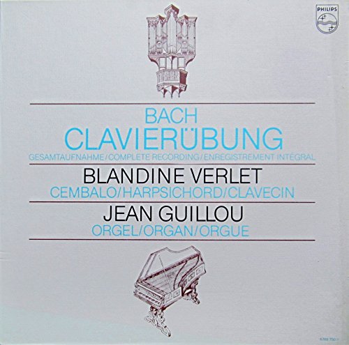 Bach : Clavierübung : Gesamtaufnahme : 8 Vinyl LPs in Box ; von PHILIPS 6769750