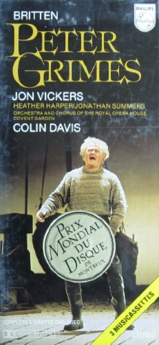Britten: Peter Grimes [Musikkassette] [3 MC Box-Set] von PHILIPS 7699089